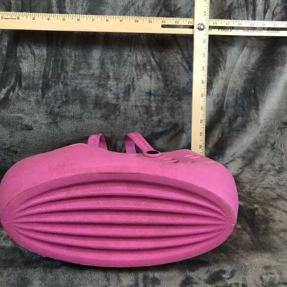 Waterproof Rubber Tote Woman's Medium Size Pink Bag For Women - Picture 3 of 5